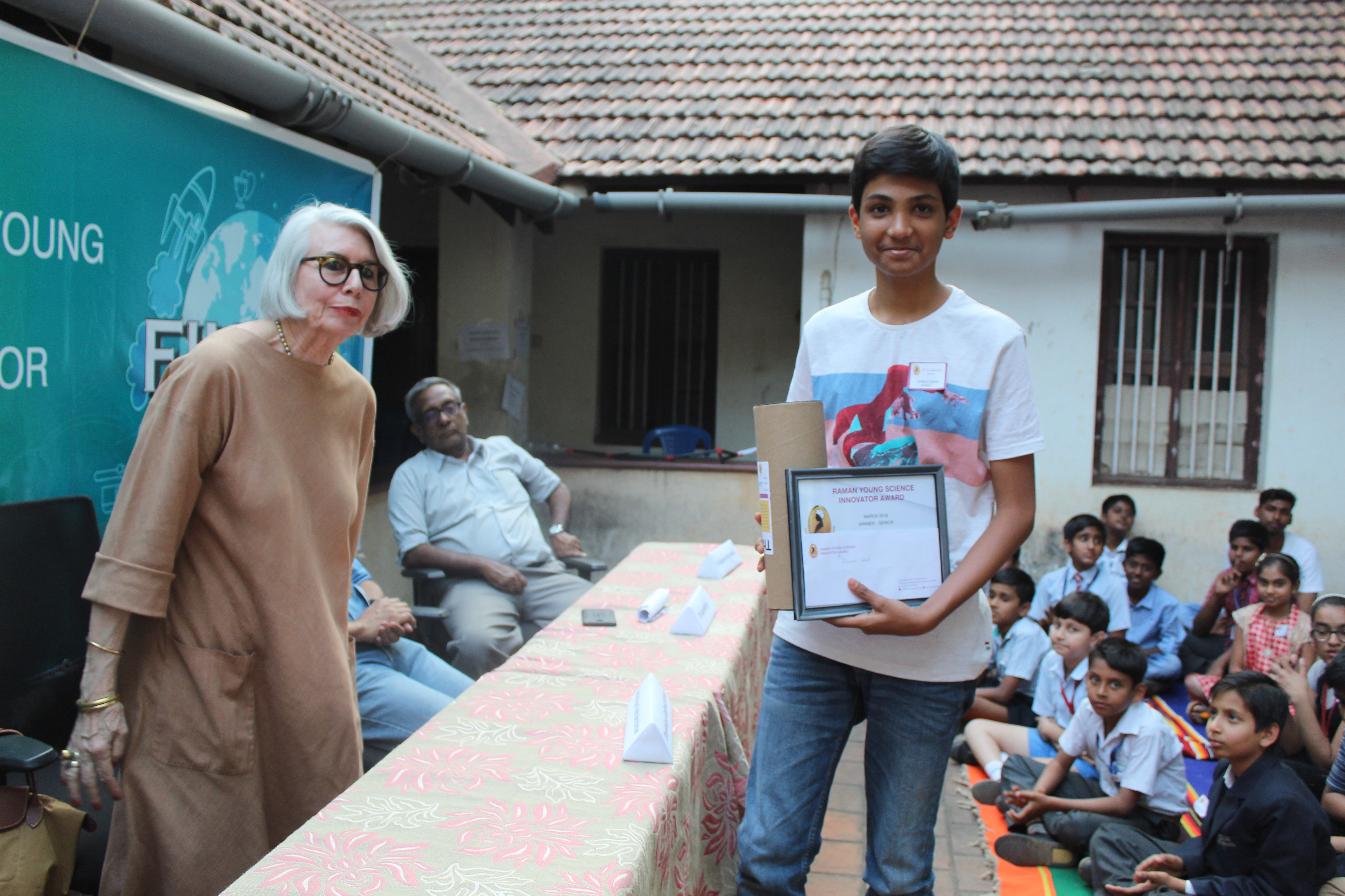 Project demonstration at the finals